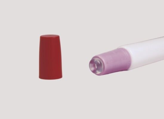 D19mm 10-25ml لوله فشرده سیلیکونی نرم برای بالم لب و محصولات آرایشی و بهداشتی